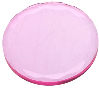 FRCOLOR 5pièces Joints Verre pour Faux Cils avec Colle et Outil de Greffe Rose Lot