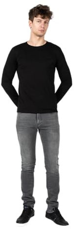 Iceberg Longsleeve C-Neck - F0406301 - Noir - XXL (EU)