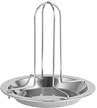 Hähnchenbräter, Edelstahl, Hähnchenhalter, Vertikaler Bräter, Hähnchenbräter, Bratpfanne für Grill, Ofen, Grill