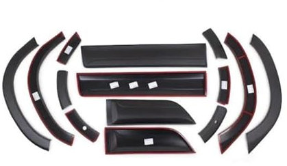 ZzYyyJie for Dacia Duster 2018-2023 Car Mud Flaps,Waterproof Board Protective Fender Car Styling Decoration Accessories Mudflaps