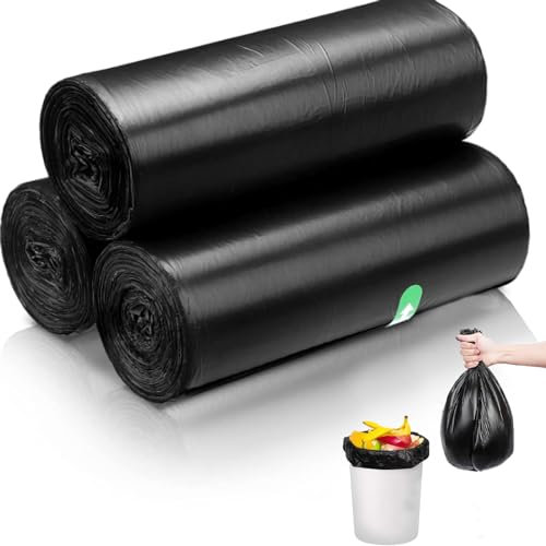 Bolsas de Inodoro Biodegradables,Bolsas de baño ecológicas portátiles para camping, 90 piezas (3 rollos de 30 piezas)
