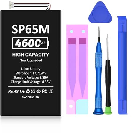 SP86R - Batteria ricaricabile per Playstation Vita, 3000 mAh, per PS PSV Slim, PSV 2000, PCH-2000, PCH-2007+ kit di riparazione