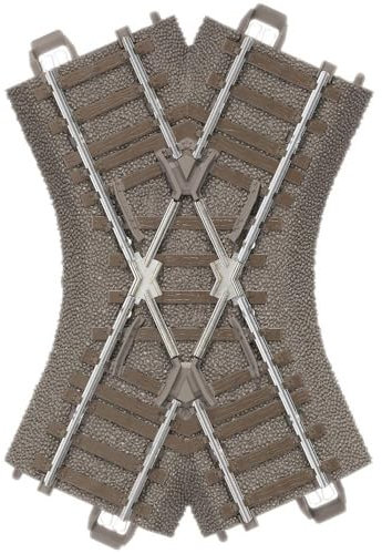 H0 Märklin C-Gleis (mit Bettung) 62649 Kreuzung 103.3 mm 1 St.