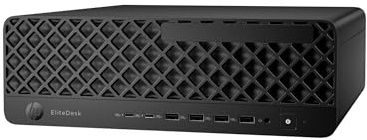 HP EliteDesk 8 G1i AI - SFF - Core Ultra 7 265/2.4 GHz - RAM 16 GB - SSD 512 GB - NVMe - Intel Graphics - 1GbE - Win 11 Pro - Monitor: keiner - Tastatur: Deutsch - tiefschwarz - Smart Buy