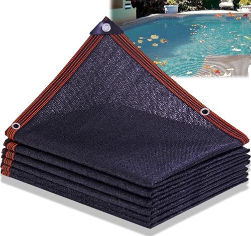Cubierta de Red de Hoja para Piscina, Red Hoja para Piscina Rectangular, Malla Fina para Piscina,Red de Estanque para Cubrir para Mantener Las Hojas Fuera de tu Piscinas(2x3m(6.6x9.8ft))
