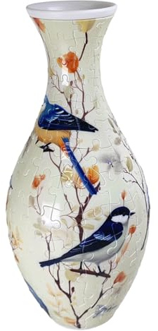 3D-Puzzle-Vase für Erwachsene und Kinder, ineinandergreifende Kunststoffteile, Puzzle-Vase, Weihnachten, Spielzeug für Blumenarrangements, Kunsthandwerk, Heimdekoration, 3D-Vasen