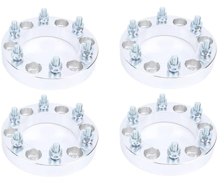 Spurverbreiterungen, Aluminiumlegierung, Adapter, Ersatz für Mitsubishi L200(Silber)