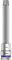 Wera 05003858001 8767 C HF TORX Embouts à douille TORX HF Zyklop à emmanchement 1/2 avec fonction de retenue, TX 60 x 140 mm, Violet