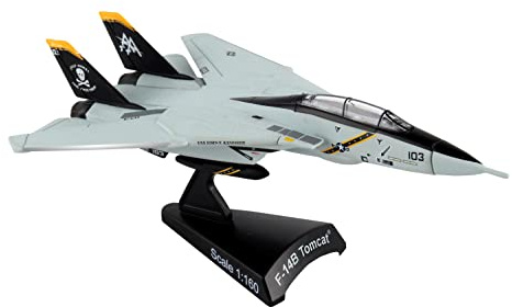 Daron PS5383-3 Postage Stamp Grumman F-14 Tomcat VF-103 Jolly Rogers Scale 1/160