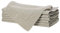 Sweet Needle Leinenstoffservietten, 6er-Pack, Naturfarbe, 50 x 50 cm, 100% europäische, waschbare Flachsservietten. Ideal für Küche, Weihnachten, Hochzeit