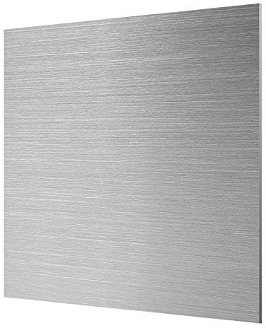 MOCAVI Stick 150 Briefkasten-Namensschild oder Deko-Element aus Edelstahl quadratisch selbstklebend gravierbar 7 cm