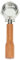 Topiky 54mm Coffee Portafilter, Stainless Steel Coffee Espresso Machine Wood Handle With Double Spouts Portafilter, Bottomless Portafilter for Breville 870 880 8 Series Universal (C1 Rosewood)