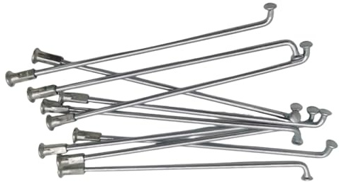 SPEDWHEL Bicicleta eléctrica de 10 g, diámetro de 3 mm, longitud de 50 a 240 mm, radios de acero con tuercas a juego, pezones, 10 unidades (240 mm, 10 unidades)