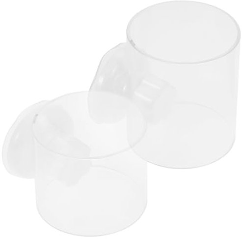 Yardwe 2stücke Futterring Für Aquarien Schwimmender Futterring Für Fische Und Garnelen Installieren Abfall Und Wasserverunreinigung Geeignet Für Kleine Und Große Fischbecken