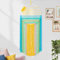 LOMOHOO Makramee Wandbehang, 30x70cm Makramee Traumfänger Boho Deko Makramee Wandteppich, Boho Wanddeko mit Sonnenmuster, Regenbogen Makramee Deko für Wohnzimmer Schlafzimmer Kinderzimmer Balkon