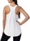 Dawnrole Damen Sport Tank Top Ärmelloses Yoga Oberteil Laufen Fitness Shirt