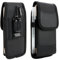 Wonvify Porta Cellulare da Cintura, 19 x 11cm Porta Cellulare Cintura Con Clip, Universalmente Adatto per Telefoni Cellulari da 6,9 Pollici, Nero