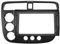 Marco de audio interior del coche 2 Din car dvd radio Android fascia multimedia/apto for HONDA 2005 CIVIC 9 pulgadas MP3 MP5 video audio estéreo panel marco cables Harnes Marco de montaje para radio d