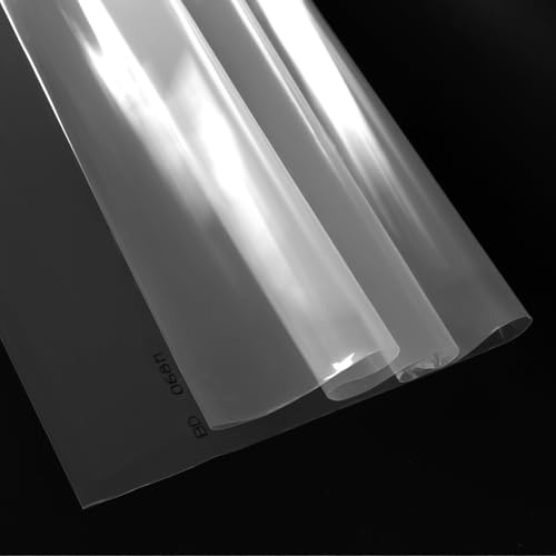 QWORK® 2M X 4M Heavy Duty Polythene Plastic Sheeting – 750G Tear-Resistant, Waterproof and Dustproof Cover for Insulation and Protection