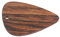 UPKOCH Holzgitarrenpick Anhänger Für Kette Robust Und Langlebig Mit Klarer Und Heller Klangleistung Schönes Holzdekor Für Gitarrenspieler