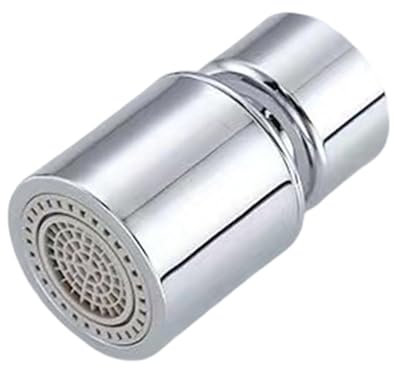 Faucet Tap Aerator, Dual Function 360° Rotation Swivel Tap Spray Head ,Stream and Strong Sprayer for Kitchen Sink Bathroom ,Kitchen tap Spray Head,tap Adapter for Kitchen Sink,80 Degrees(FM22)