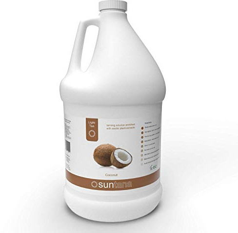 Suntana Spray Tan Coconut Fragrance Light 8% DHA Solution - Trade Salon Size 4000ml