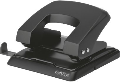 Esselte Leitz Locher HP30 - Perforadora (dos agujeros, para 30 folios, con tope), color negro