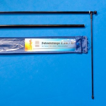 CIM Fahnenstange für Hawaii Fahnen - Größe: 220x44cm - Höhe einstellbar, frei rotierend