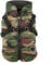 Puppia Hochwertiger Hundemantel für kleine Hunde und mittelgroße Hunde - wasserdicht und mit Fleece gefüttert für angenehme Wärme - Hundemantel mit Geschirr, Camouflage, XXL