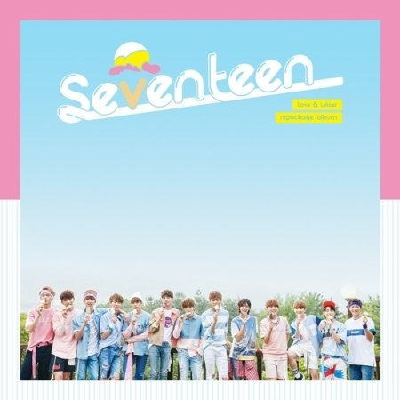 SEVENTEEN - [ VERY NICE ] LOVE & LETTER 1st Repackage Album CD+152p Photo Book+3p Photo Card+2p Sticker K-POP Sealed