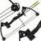 G8DS® Compound Bogen The Black Kita 25lbs Bogensport New