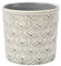 Burgon & Ball Venetian Indoor Glazed Ceramic Plant Pot, Large, Soft Grey