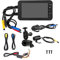 4 Pulgadas Moto DVR 1080P IPS Pantalla táctil Motocicleta DVR Grabador Impermeable Cámara Frontal y Trasera Conducción Grabadora de Video Dash CAM con grabación en Bucle