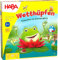 HABA Wetthüpfen – Würfelspiel für Kinder ab 3 Jahren mit Pop-up-Seerosen & Spielvarianten, Fördert Zählen & Motorik, 2-4 Spieler – 1305272001