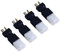 Fly RC 4 Stück Deans T Style Stecker zu Tamiya Stecker kompatibel für Verwendung für RC ESC Lipo Batterie Stecker Kabel