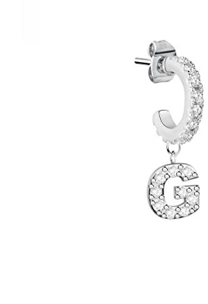 LA PETITE STORY Damen Mono-Ohrring, Exigo Kollektion, aus Messing, Steine - LPS02ARQ57