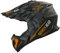 Broken Head Squadron Rebelution Camouflage Grau Orange - MX Motocross-Helm - Quad-Helm - Sumo-Helm (S (55-56 cm))