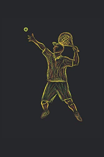 Tennis Notizbuch: Tennis Notizbuch - Toller linierter Notizblock für Tennisspieler - 120 linierte Seiten um Spielanalysen & Notizen fürs Training zu ... Geschenk für Tennistrainer und Tennisspieler.