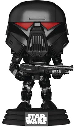 Funko Pop! Star Wars: The Child Mandalorian - Dark Trooper - (Battle) - Star Wars: The Mandalorian - Vinyl-Sammelfigur - Geschenkidee - Offizielle Handelswaren - Spielzeug Für Kinder und Erwachsene