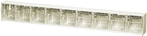 Allit Schubladenschrank 464451 VarioPlus ProFlip (B x H x T) 600 x 240 x 200 mm, weiß, transparent, 1 Stück