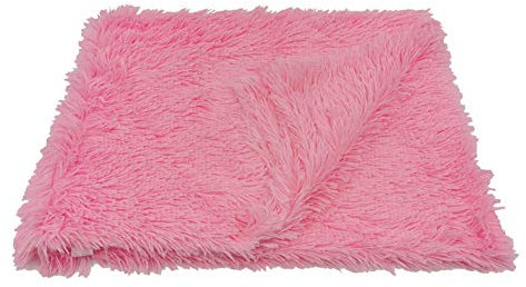huihuijia Kuscheldecke Hund Katzendecke Welpendecken Flauschige Katze Mat Warme Hundedecke Weiche Decke Hundebett klein Dicke Haustierdecke pink,Small