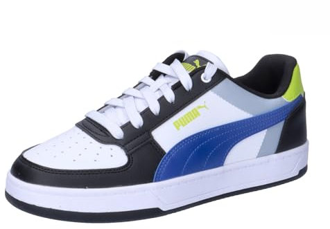 Puma Unisex Youth Puma Caven 2.0 Block Jr Sneakers, Cobalt Glaze-Gray Fog-Lime Pow, 37 EU