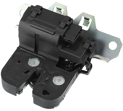 QUARKZMAN Actuador De Cerradura De Maletero Para Vauxhall Insignia A Hatch | Color Negro Y Plateado, Material Metal Y Plástico, Tamaños: 12.5Cm Y 11Cm, 9Mm Y 10Mm, Oe: 20969620, Pines: 4