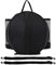 DANETI Runde geformte Schulter Fußball Ball Taschen Tragbare Oxford Basketball Tasche Elastische mit Reißverschluss für Outdoor Sport Schwarz
