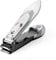 BEZOX Nail Clippers with Catcher – Heavy Duty Self-Collecting Nail Cutters with Ergonomic Lever Keep Fingernails and Toenails Impeccably Manicured