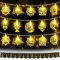 BOLWEO Lichterkette,Ramadan Deko Lichterkette Batterie Timer 3m/9.8ft 20 LEDs, Eid Ramadan Mubarak Dekorationen für Haus Garten Terrasse Innen Außen