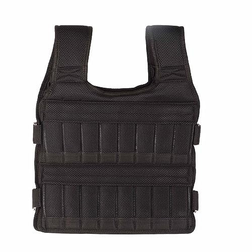 Workout Fitness 15 Kg Gewichtsweste, Atmungsaktive Mesh-Krafttrainingsjacke für Krafttraining