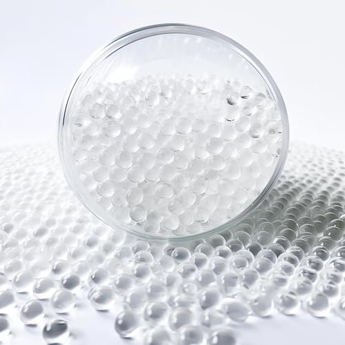 damoguin Wasserperlen 50,000 Stück, Ungiftig Aquaperlen Vase Deko, Water Beads für Schwimmende Wasser Perlen & Kerze Machen, Hochzeit Centerpiece, Blumenarrangement & Pflanzen (Transparent)