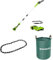 Greenworks 40V Élagueuse sur Perche, Longueur des barres 8 Pouces (20cm), Avec Batterie 40V 2Ah, Chargeur + Greenworks Chaîne Oregon de 20cm + Sac à déchets de jardin Greenworks 120 L