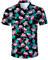 Belovecol Chemise décontractée pour Homme - Coupe Classique - Motif Flamant Rose - Boutonnée - Imprimé décontracté - M